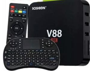 Tv Box V88 Smart Mini Teclado Bluetoot