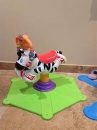 Zebra Saltarina Music Fisher Price