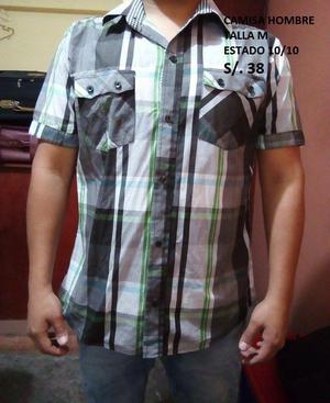 camisa hombre talla L