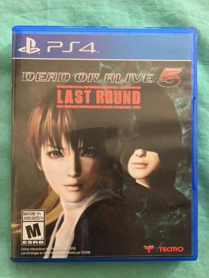 dead or alive 5 last round ps4
