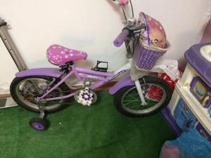 Bicicleta para niña