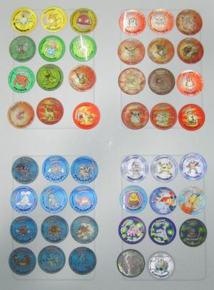 Colección casi completa de TAPS Pokemon 3d 47 Taps