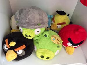 7 Peluches Angry Birds