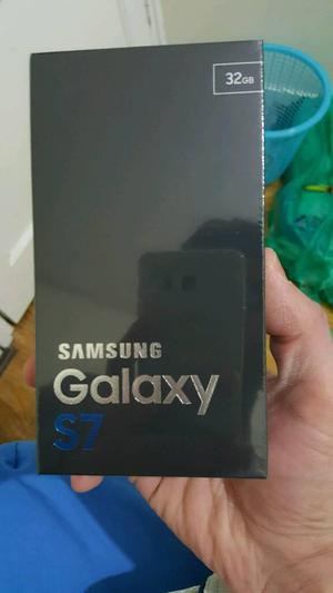 Samsung Galaxy S7 32Gb negro Desbloqueado Nuevo paquete