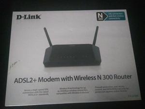 DLink Módem Router Inalámbrico ADSL 300 Mbps DSLB