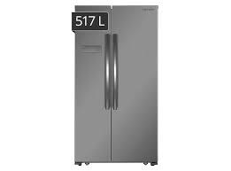 Refrigeradora Daewoo Side By Side Frs520hcs. Inox 517 Lts