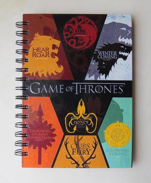 Cuaderno Anillado Tapa Dura A5 Game of Thrones GOT