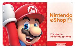 Nintendo E-shop Card 10 Dolares Usa