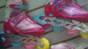 Patines Nuevos con Kit Luces Regulables