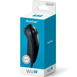 Wii U - Nunchuk C/ Negro (nuevo-sellado)