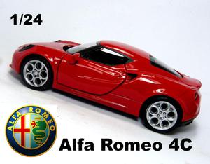 Auto Escala 1/24 Alfa Romeo 4c Motormax