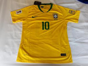 Camiseta Brasil Neymar Jr Mundial 