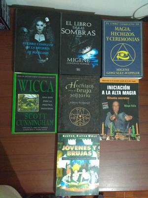 Libros Coleccion Wicca,brujeria Y Magia