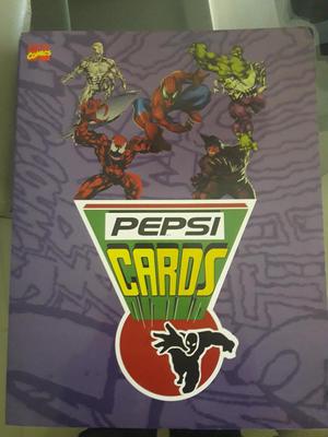 Vendo Album Pepsi Cards Marvel A1