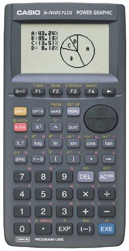 calculadora cientifica casio  plus GRAFICADORA 9 de 10
