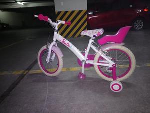 Bicicleta Barbie Aro 