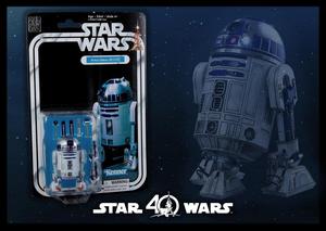 R2 D2 / STAR WARS: THE BLACK SERIES 6 / 40TH ANNIVERSARY /