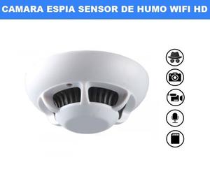 Camara Espia Sensor De Humo Wifi Hd