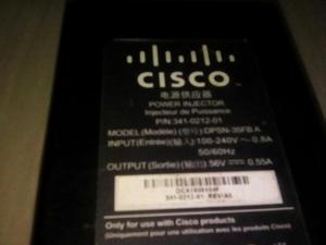 Power Injector Cisco 48v Pa Access Point