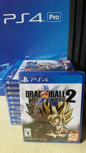 Dragon Ball Xenoverse 2 Ps4 Nuevo Sellado stock