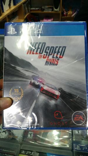Need For Speed Rivals Ps4 Nuevo Sellado