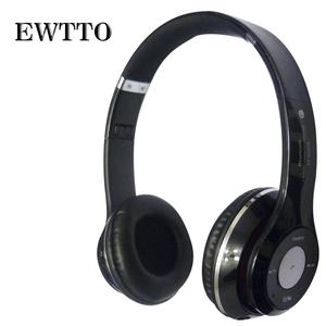 Audifono auriculares Bluetooth Ewtto Radio Fm entrada Memori