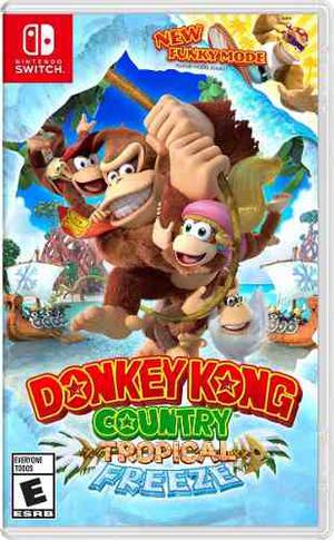 Donkey Kong Tropica Freeze Sellado Preventa Costo Negociable