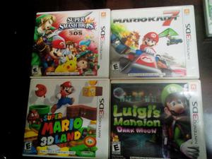 Juegos Nintendo 3ds