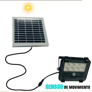 Kit Reflector Led+panel Solar+sensor Movimi+sensor Dia/noche
