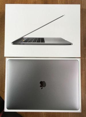  Apple MacBook Pro Touch Bar Space Grey 15 Laptop 512GB