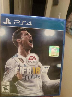 Juegos Ps4 Fifa 18 Latino Impecable