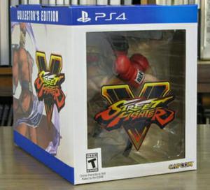 Street Fighter V Ps4 Edición Colección Sellado Garantia
