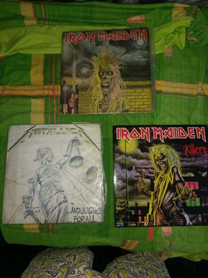 Vinilos Iron Maiden Y Metallica