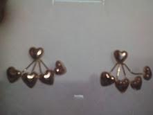 Aretes corazones