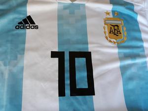 Camiseta Argentina Messi Mundial 