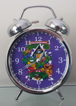 Reloj Despertador Estilo Vintage Tortugas Ninjas Tortuninjas