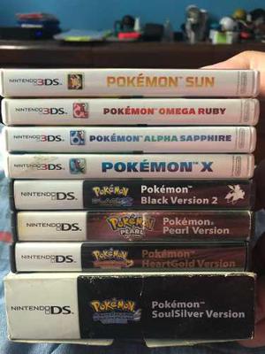 Juegos Pokemon Nintendo Gameboy Ds, 3ds