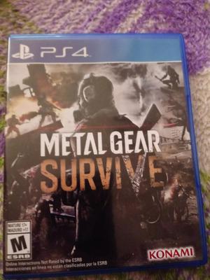 Metal Gear Survive Ps4 Juegos