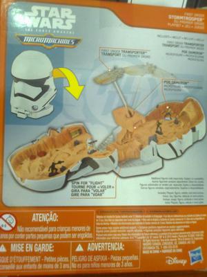 Starwars Micromaquinas Set De Troopper, Nuevo