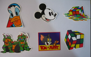 Stickers diferentes diseños