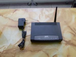 Modem Router Zyxel P600 Adsl + Transformador + Cableusb + Cd