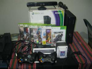 Xbox  Gb Con Rgh 24 Juegos Y En El Disco Duro-kinect