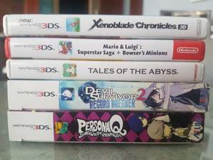 Juegos Nintendo 3ds: Persona, Smt, Tales Abyss, Shin Megami