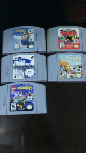 Cassetes de Nintendo 64