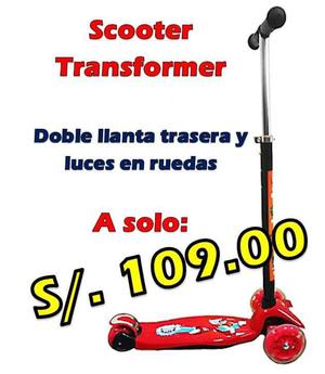 Scooter Hazbro Transformer a solo S