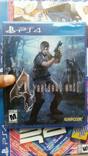 Resident Evil 4 Ps4 Nuevo Sellado