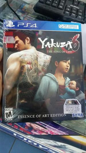 Yakuza 6 The Song Of Life Essence Of Art Edition PS4 Nuevo y
