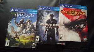 Juegos Ps4 Horizon, Uncharted, Gd Of War