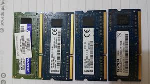 LAPTOP MEMORIA RAM DDR3 PARA LAPTOP DE TODAS LAS MARCAS