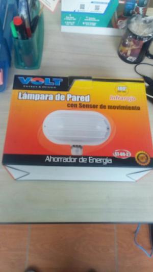 Lampara de Pared con Sensor de Movimient
